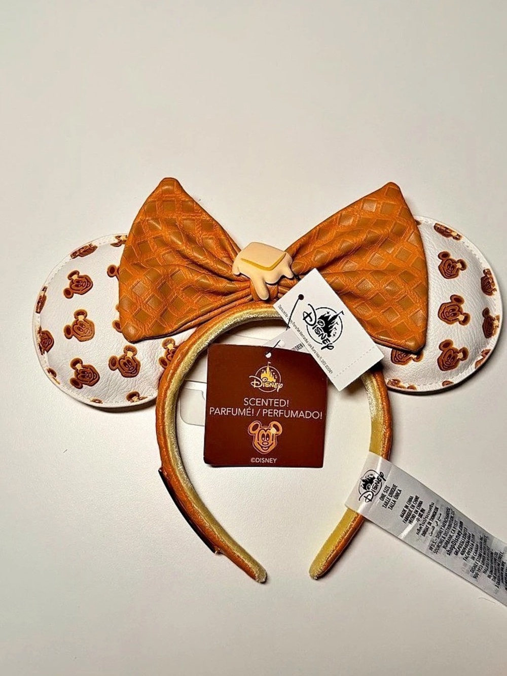 Rare Loungefly Disney Mickey Waffle Minnie Ear Headband NWT